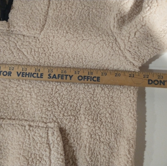 Love Tree small pullover fluffy Sherpa cream - Picture 3 of 3